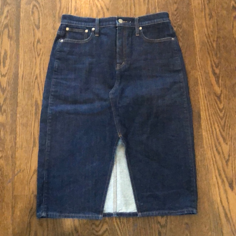 JCrew Jean skirt